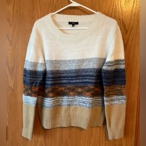 FATE Striped Sweater Size Medium Stitch Fix
